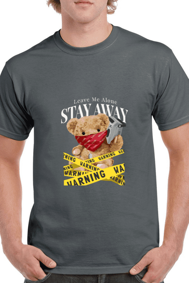 Tricou personalizat Bărbați - Gangsta Teddy Bear