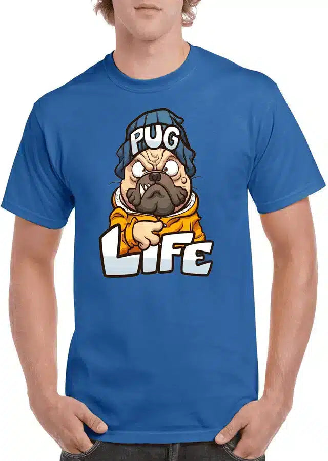 Tricou personalizat Bărbați - Pug Life 2