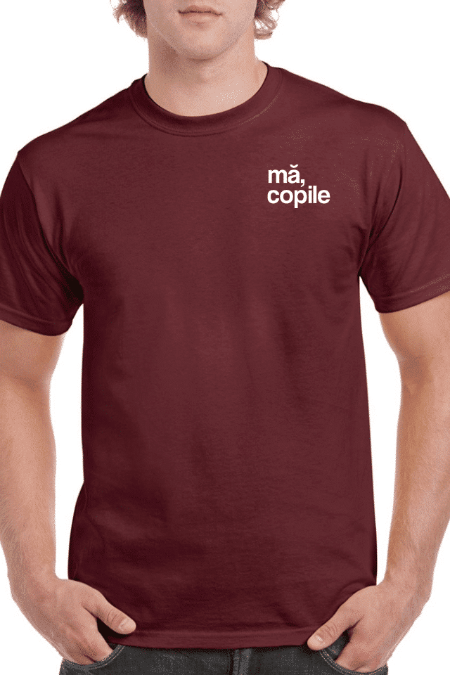 Tricou personalizat Bărbați - Mă, copile
