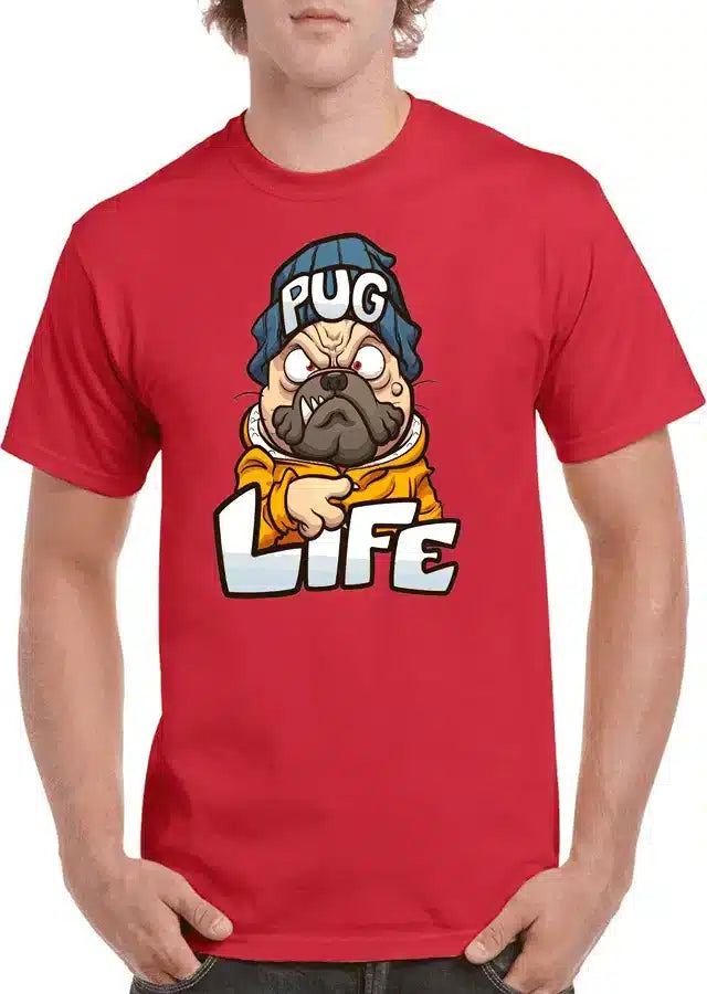Tricou personalizat Bărbați - Pug Life 2