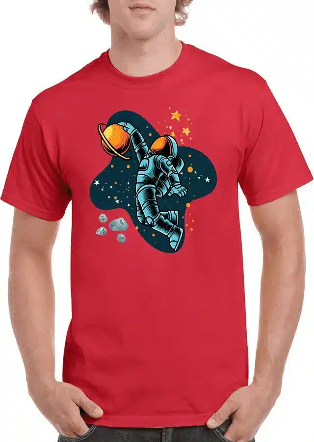 Tricou personalizat Bărbați - Jump in cosmos
